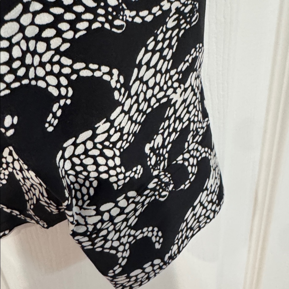 Rails Black and White Patterned Blouse - Picture 4 of 4